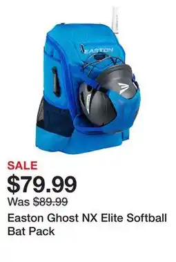 Dick's Sporting Goods Easton Ghost NX Elite Softball Bat Pack offer