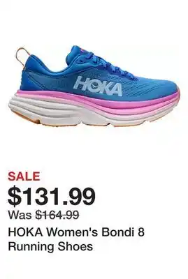 Dick's Sporting Goods HOKA Women's Bondi 8 Running Shoes offer