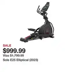 Dick's Sporting Goods Sole E25 Elliptical (2023) offer