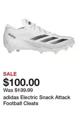 Dick's Sporting Goods adidas Electric Snack Attack Football Cleats offer