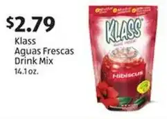 Aldi Klass Aguas Frescas Drink Mix offer