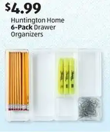 Aldi Huntington Home 6-Pack Drawer Organizers offer