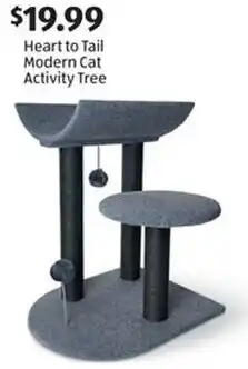 Aldi Heart to Tail Modern Cat Activity Tree offer