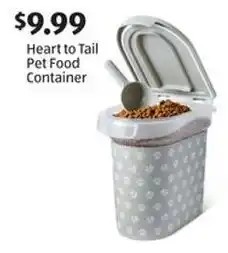 Aldi Heart to Tail Pet Food Container offer