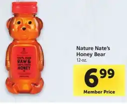 Safeway Nature Nate's Honey Bear offer
