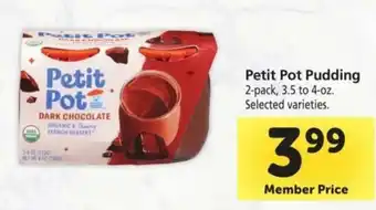 Safeway Petit Pot Pudding offer