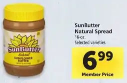 Safeway SunButter Natural Spread offer