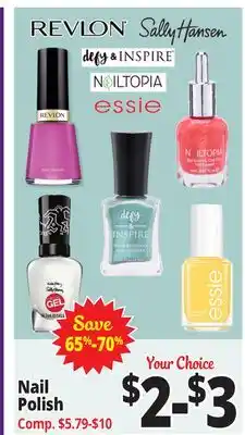 Ocean State Job Lot Nail Polish offer