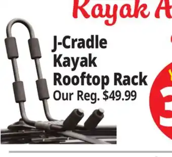 Ocean State Job Lot Kayak Cradle Rooftop Rack offer