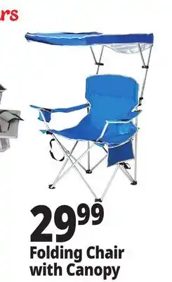 Ocean State Job Lot Folding Chair with Canopy offer