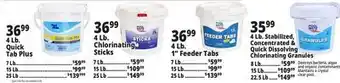 Ocean State Job Lot 4 Lb. Quick Tab Plus offer