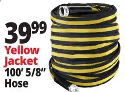 Ocean State Job Lot The Original Yellow Jacket 1/2 Garden Hose 100' offer