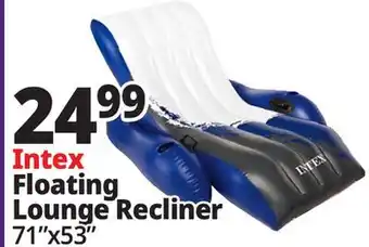Ocean State Job Lot Intex Floating Recliner Pool Lounge offer