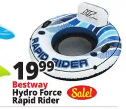 Ocean State Job Lot Bestway Hydro-Force Rapid Rider Tube 53 offer