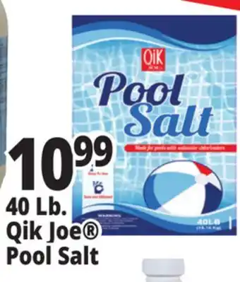 Ocean State Job Lot Pool Salt 40 lbs offer