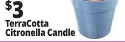 Ocean State Job Lot Terra Cotta Citronella and Eucalyptus Candle 11.6 oz offer
