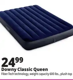 Ocean State Job Lot Intex Queen Dura-Beam Pillow Rest Raised Air Mattress with Internal Pump offer