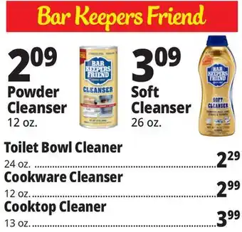 Ocean State Job Lot Bar Keepers Friend offer