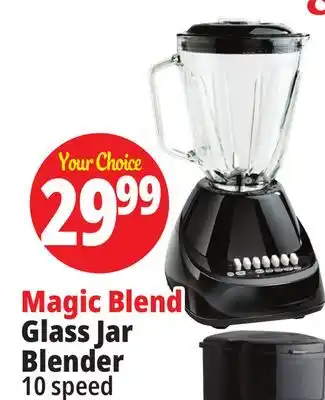 Ocean State Job Lot MAGIC blend 10 Speed Table Blender offer