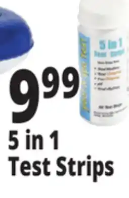 Ocean State Job Lot SwimWorks 5-In-1 Test Strips for Chlorine 50 Count offer