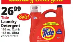 Ocean State Job Lot Tide Laundry Detergent offer