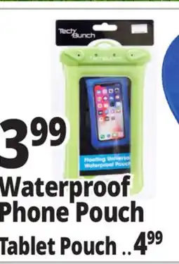 Ocean State Job Lot TechBunch Floating Universal Waterproof Pouch offer