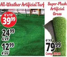 Ocean State Job Lot All-Weather Artificial Turf offer