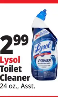 Ocean State Job Lot Lysol Toilet Cleaner offer