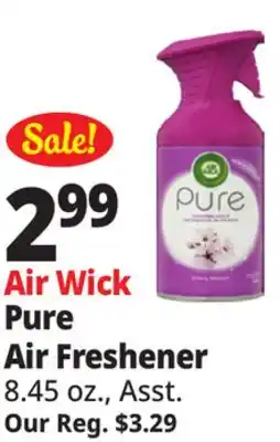 Ocean State Job Lot Air Wick Pure Air Freshener offer