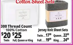 Ocean State Job Lot Cotton Sheet Sets offer