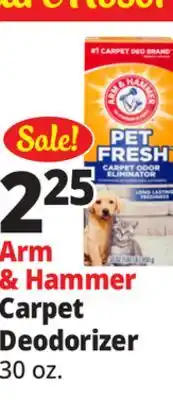 Ocean State Job Lot Arm & Hammer Pet Fresh Carpet Odor Eliminator 30 oz offer
