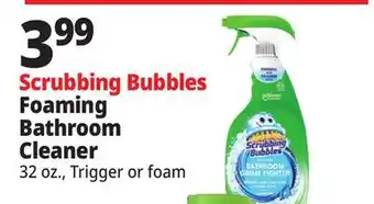 Ocean State Job Lot Scrubbing Bubbles Foaming Bathroom Cleaner offer