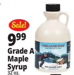 Ocean State Job Lot Grade A Maple Syrup 32 oz offer