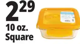 Ocean State Job Lot Glass Food Storage Container 11.49 oz offer