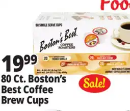 Ocean State Job Lot 80 Ct. Boston's Best Coffee Brew Cups offer