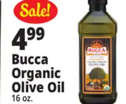 Ocean State Job Lot Bucca First Cold Pressed Organic Extra Virgin Olive Oil 16 oz offer