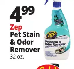 Ocean State Job Lot ZEP Pet Stain and Odor Remover 32 oz offer