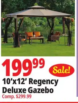 Ocean State Job Lot 10'x12' Regency Deluxe Gazebo offer