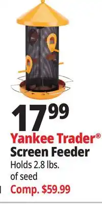 Ocean State Job Lot Yankee Trader Mesh Hopper Bird Feeder offer