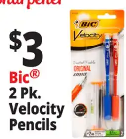 Ocean State Job Lot Bic Velocity Mechanical Pencils 2-Count offer
