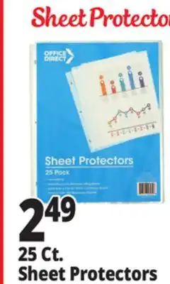 Ocean State Job Lot Office Direct Sheet Protectors 25-Count offer