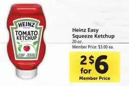 Safeway Heinz Easy Squeeze Ketchup offer