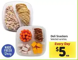 Safeway Deli Snackers Selected varieties. offer