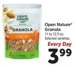 Safeway Open Nature Granola offer