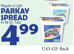Bravo Supermarkets PARKAY SPREAD offer