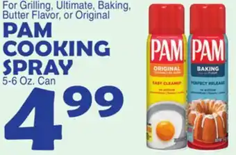 Bravo Supermarkets PAM COOKING SPRAY offer