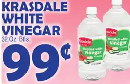Bravo Supermarkets KRASDALE WHITE VINEGAR offer