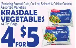 Bravo Supermarkets KRASDALE VEGETABLES offer