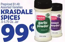 Bravo Supermarkets KRASDALE SPICES offer