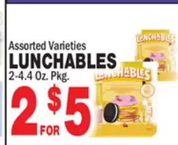 Bravo Supermarkets LUNCHABLES offer